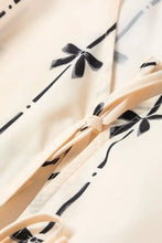 Tied Front Bow Print Peplum Tank Tanks & Camis