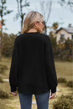 V-Neck Dropped Shoulder Blouse Woman Blouses