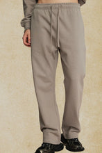 Men's Drawstring Loose Fit Pants Gray