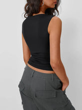 Solid Round Neck Tank