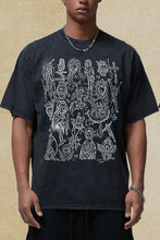Men's Graphic Round Neck Half Sleeve T-Shirt