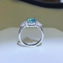 2 Carat 925 Sterling Silver Moissanite Ring Rings