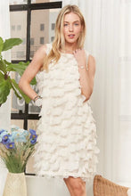 ADORA Sleeveless Shift 3D Petal Dress