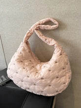Bow Polyester Shoulder Bag Pink One Size Shoulder Bags