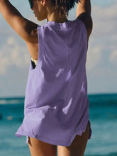 Side Slit V-Neck Tank Tanks & Camis