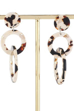 Acrylic Double-Hoop Earrings Earrings