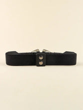 Double Buckle PU Leather Belt Belts