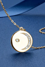 Moissanite Round Pendant Necklace Necklaces