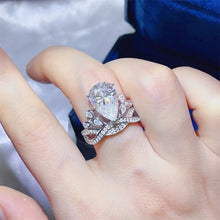 5 Carat Moissanite 925 Sterling Silver Ring White