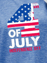 4th OF JULY INDEPENDENCE DAY Graphic Tee Woman T Shirts