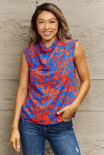 Perfee Printed Round Neck Tank Top Tanks & Camis