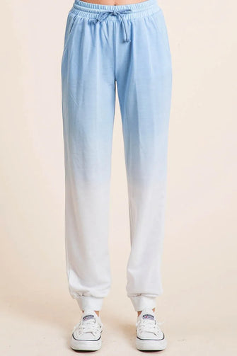 BiBi Deep Dye Knit Pants DENIM