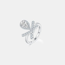 1 Carat Moissanite Zircon 925 Sterling Silver Ring Silver