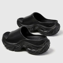 Open Toe Platform Slippers Woman Slippers
