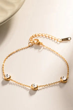 Inlaid Zircon Stainless Steel Bracelet Necklaces