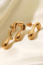 18K Gold Plated Geometric Mismatched Earrings Earrings