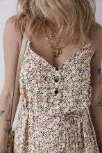 Boho Floral Printed Tie Waist Flared Sundress Casual Dresses