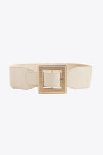 PU Leather Belt Ivory One Size Belts