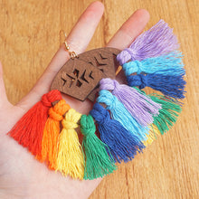 Tassel Detail Drop Earrings Style A One Size
