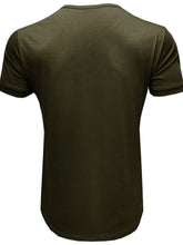 Men's Crew Neck Solid Color Basic T-Shirt