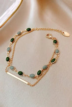 Alloy Double-Layered Bracelet Necklaces