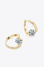 2 Carat Moissanite 925 Sterling Silver Heart Earrings Earrings