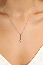 Adored Keep You There Multi-Moissanite Pendant Necklace Silver One Size Necklaces