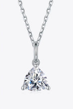 1 Carat Moissanite Pendant 925 Sterling Silver Necklace Necklaces