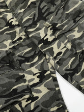 Men's Camouflage Cargo Wide Leg Pants Woman Sweatpants