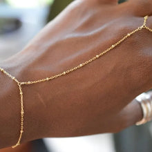 Stainless Steel Beaded Chain Link Bracelet