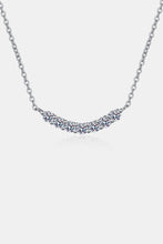 1.4 Carat Moissanite 925 Sterling Silver Necklace Silver One Size
