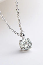 925 Sterling Silver 1 Carat Moissanite Chain-Link Necklace Necklaces
