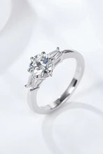 Loyal Love 1 Carat Moissanite Platinum-Plated Ring Rings