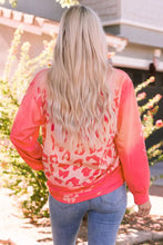 Printed Round Neck Dropped Shoulder Sweatshirt Woman Sweatshirts