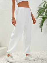 Textured Pull-On Joggers Woman Sweatpants