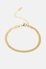 Herringbone Chain Stainless Steel Bracelet Necklaces
