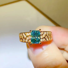 1 Carat Moissanite 925 Sterling Silver Ring Rings