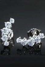 All You Need Moissanite Platinum-Plated Earrings Earrings