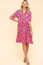 Haptics Johnny Collar Babydoll Dress with Side Pockets Casual Dresses