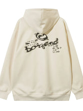 Men's Graffiti Graphic Oversized Hoodie