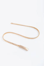 Elastic Iron Skinny Belt Belts