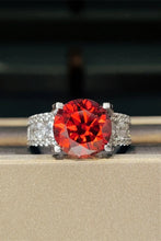 5 Carat Moissanite 925 Sterling Silver Ring Scarlet