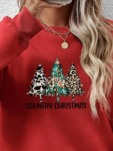 Graphic Round Neck Dropped Shoulder Sweatshirt Woman Sweatshirts