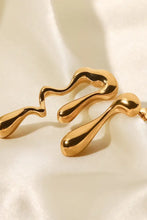 18K Gold Plated Geometric Mismatched Earrings Earrings
