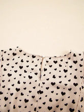 Heart Flutter Sleeve Ruffle Mini Dress Woman Casual Dress