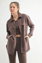 MONO B Snap-On Shacket with Pockets Woman Outerwear