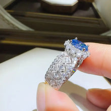 1 Carat Moissanite Zircon 925 Sterling Silver Ring Rings
