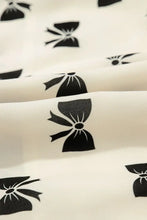 Bow Knot Color Contrast Trim Knotted Shoulder Mini Dress Casual Dresses