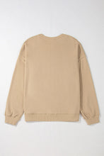 Plus Size Round Neck Long Sleeve Sweatshirt