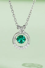 Lab-Grown Emerald Pendant Necklace Necklaces
